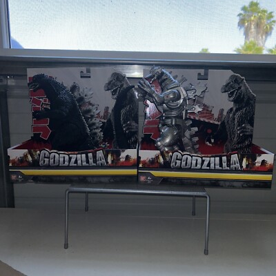 Godzilla Final Wars & Mechagodzilla 65th Anniversary Bandai Set Figures-image