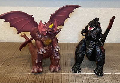2020 Playmates Toho Co. Godzilla & Destoroyah Action Figures 7” H and 6 1/2” H-image