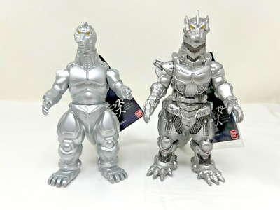BANDAI Mechagodzilla Soft Vinyl Figure Lot 2 Godzilla Movie Monster Series-image