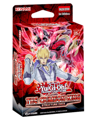 Yu-Gi-Oh Cards - THE CRIMSON KING - Structure Deck - New Factory Sealed-image