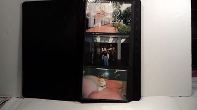 Blvd 3U-46 Black Leather Photo Album-image