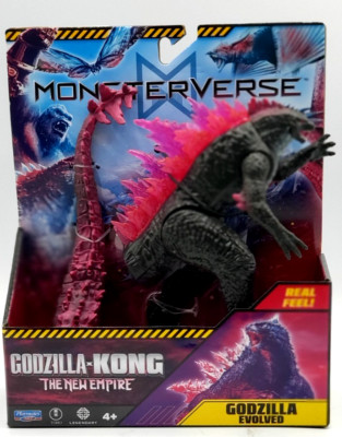 2025 Godzilla x Kong: New Empire GODZILLA EVOLVED REAL FEEL Action Figure NEW!-image