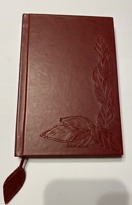 Leather Bound Unlined Paper Journal for Art Sketch Book Travel-image