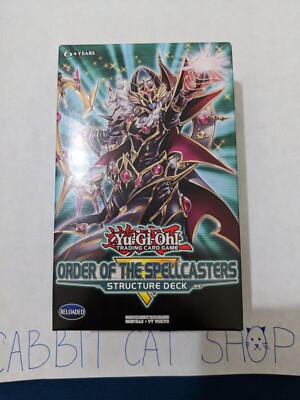 TCG Yugioh - Structure Deck: Order of the Spellcasters - Factory Sealed - 1st Ed-image