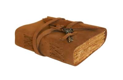 Cottage Handicraft - Vintage Leather Journal-image