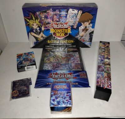 Yu-Gi-Oh Shonen Jump Monster Box Battle Edition Open Box Elemental Hero Playmat-image