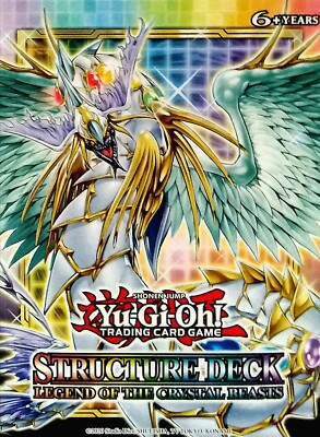 Yu-Gi-Oh Structure Deck Legend Of The Crystal Beasts Trading Cards-image
