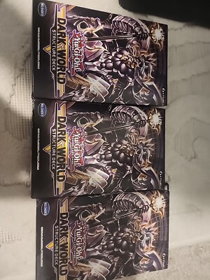 Konami Yu-Gi-Oh TCG Dark World Decks X3-image