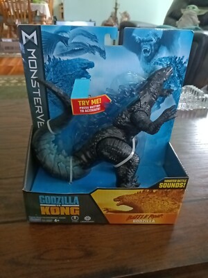 Monsterverse Godzilla vs Kong: Battle Roar Godzilla 7” Action Figure New-image