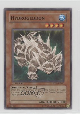 2006 Yu-Gi-Oh! Dinosaur's Rage Structure Deck 1st Edition Hydrogeddon 00q0-image