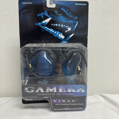 Trendmasters 1998 Kaiju Gamera Guardian Of The Universe Viras w/ Tentacle Attack-image