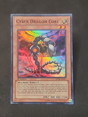 Cyber Dragon Core SDCS-EN008 Structure Deck: Cyber Strike 1st Edition-image