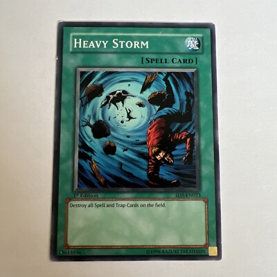 Heavy Storm SD5-EN023 Structure Deck: Warrior's Triumph 1st Edition-image