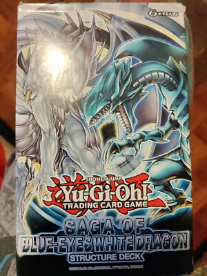 2020 Yu-gi-oh, saga of blue-eyes white dragon structure deck, Unopened Box-image