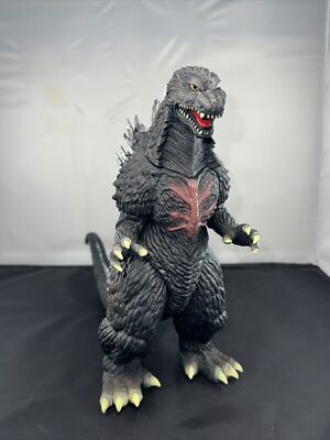 GIANT 2004 Bandai 11” GODZILLA DX Movie Monster Series 22” Head To Tail-image