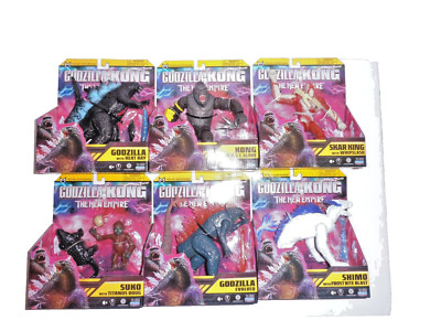 Godzilla x Kong The New Empire  Action Figures  complete set Of 6 new 2024 6