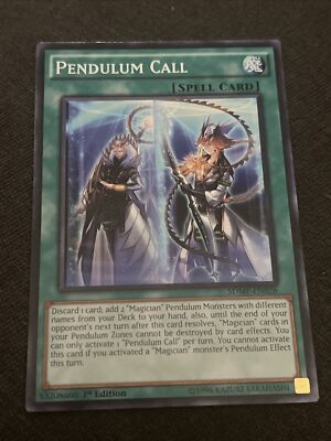 Yu-Gi-Oh! TCG Pendulum Call Master of Pendulum SDMP-EN026 1st Edition Common LP-image