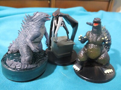 Godzilla 2014 Neca Wizkids - 3 Figure Lot-image