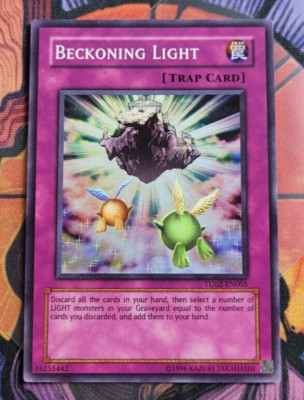 Beckoning Light TU02-EN005 Super Rare Yugioh Card English #3-image