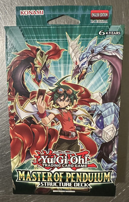 Yu-Gi-Oh! Master Of Pendulum 1st Edition Factory Sealed English Structure Deck-image