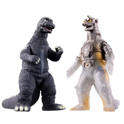 PSL Movie Monster Series Godzilla vs MechaGodzilla Reveal & Fake Godzilla Set-image