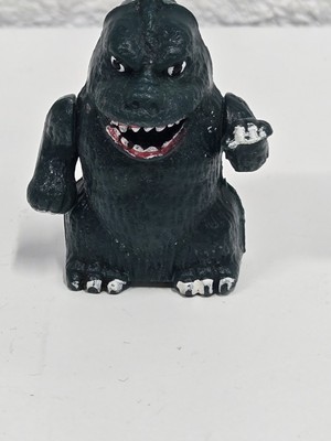 Vintage Takara GODZILLA Gojira Choro-Q Sparking Friction Japan Toy Kaiju Figure-image