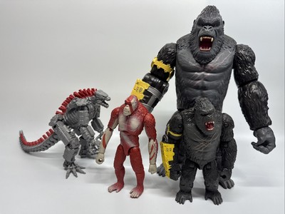 Lot Of 4 Godzilla Action Figure TOHO Playmates-image