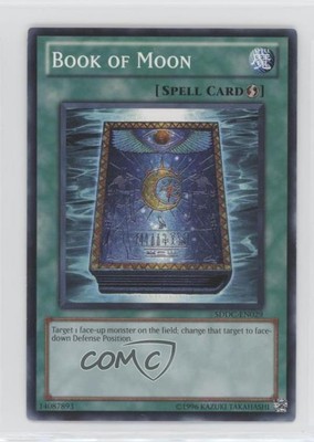 2012 Yu-Gi-Oh! Dragons Collide Structure Deck Unlimited Book of Moon 2s4-image