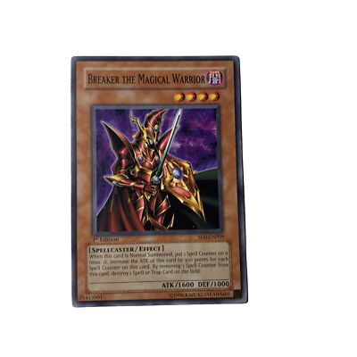 Yugioh Yu-Gi-Oh Breaker the Magical Warrior SD6-EN009 1st Edition Structure Deck-image