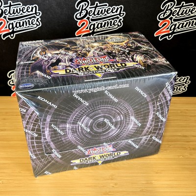 Yu-Gi-Oh! DARK WORLD STRUCTUCTURE DECK  1st Edition DISPLAY Factory Sealed-image