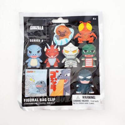 Godzilla Series 4 Figural 3D Bag Clip - YOU CHOOSE!-image