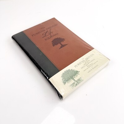 The Purpose-Driven Life Deluxe Journal - Leather Bound by Warren, Rick NEW Seale-image