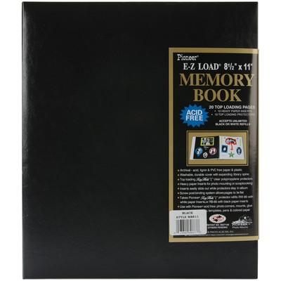 Pioneer Leatherette Post Bound Album 8.5
