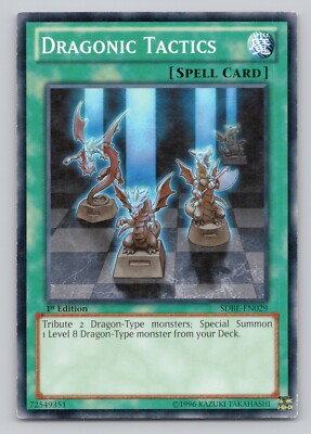 Dragonic Tactics Yu-Gi-Uh! Structure Deck: Saga of Blue-Eyes White Dragon Common-image