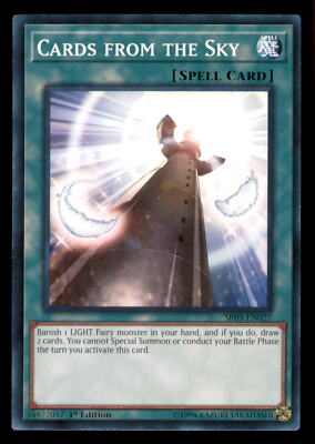 Yugioh Cards from the Sky #SR05-EN027 Structure Deck: Wave of Light LP-image