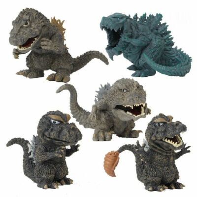 Godzilla Movie King of the Monster Action Figures Set 5 pcs  US Seller Free Ship-image