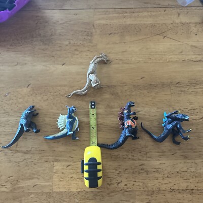 Godzilla Kaiju King Of The Monsters Figure Lot Of 5-image
