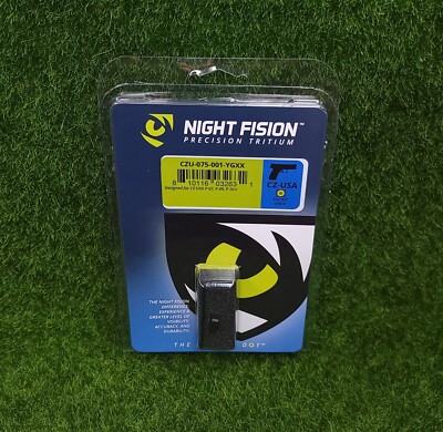 Night Fision Tritium Front Sight Yellow, CZ P-07, P-09, P-10C - CZU-075-001-YGXX-image