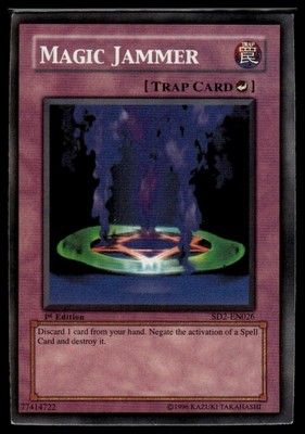 Structure Deck: Zombie Madness #SD2-EN026 Magic Jammer-image