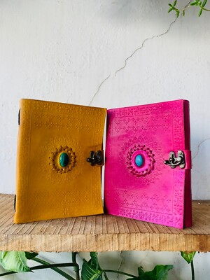 Goat Handmade Leather Journal beautiful Eye Journal Special Offer-image