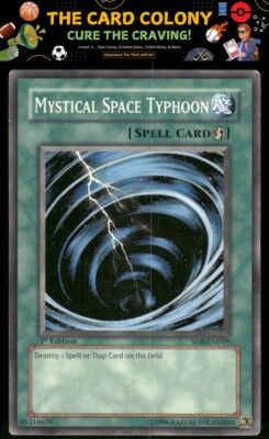Structure Deck: Lord of the Storm #SD8-EN019 Mystical Space Typhoon-image