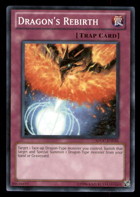 Yugioh Dragon's Rebirth #SDDC-EN036 Structure Deck: Dragons Collide LP-image