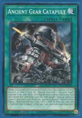 Yugioh - Ancient Gear Catapult - 1st Edition Card-image