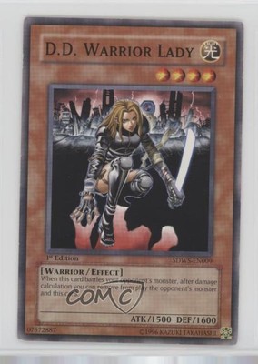 2009 Yu-Gi-Oh! Warriors' Strike Structure Deck 1st Edition DD Warrior Lady 0d94-image