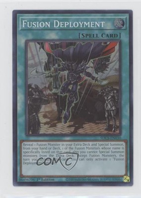 Fusion Deployment 1st Ed. YuGiOh Structure Deck: Cyber Strike #SDCS-EN030 02l5-image