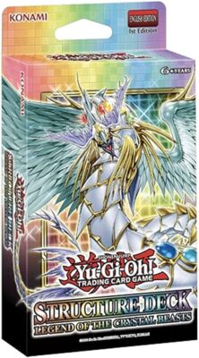 LEGEND OF THE CRYSTAL BEASTS STRUCTURE DECK 1ST ED YUGIOH TCG (SEALED, NEW)-image