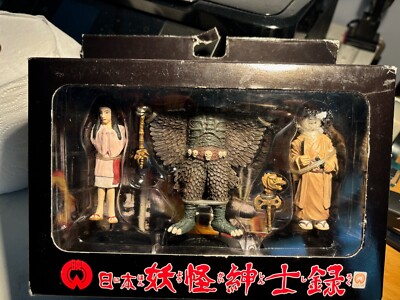 Xplus Yokai Monsters Boxset of 3 Figures Japan Rare Toy -image