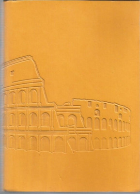 FLORENTINA Leather Notebook | Journal | Colosseum Hand made in Italy BRAND NEW-image