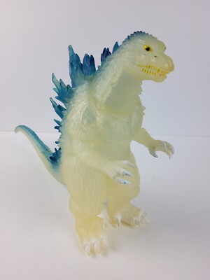 White Blue Fin Godzilla 2003 Limited Bandai Kaiju Monster Movie Action Figure-image