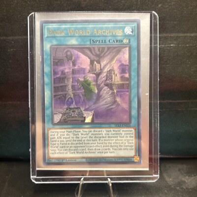 Dark World Archives SR13-EN026 Structure Deck: Dark World 1st Edition-image